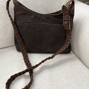 Satchel Savannah Leather Crossbody Bag